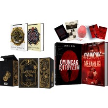 Ephesus Yayınları Medusa'nın Ölü Kumları Iki Kitaplık Set Ciltli ve Oyuncak Mezarlığı Hediyeli Kutu Ciltli