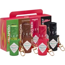 Sephora Collectıon Outrageous Plump Volume x Tabasco® - 4 Farklı Ton, 4 Farklı Yoğunluk Seti