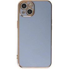 Tuba Toptaş Newface Iphone 15 Kılıf Volet Silikon - Mavi