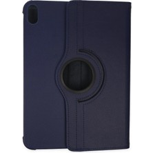 Tuba Toptaş Newface Ipad 2022 10.9 (10.nesil) Kılıf 360 Tablet Deri Kılıf - Lacivert