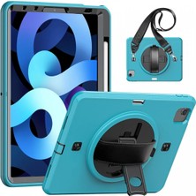 Tuba Toptaş Newface Ipad Pro 11 (2020) Kılıf Strap-C Otterbox Tablet Kapak - Mavi