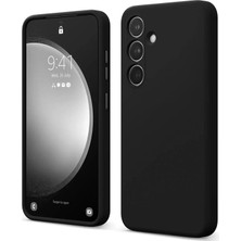 Tuba Toptaş Newface Samsung Galaxy S24 Fe Kılıf First Silikon - Siyah