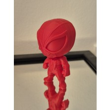 Garaj-İstanbul Kırmızı Süper Kahraman Mini Figür - Koleksiyonluk Baskı Biblo