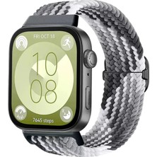 Tuba Toptaş Newface Huawei Fit 4 Star Kordon - Gri-Siyah