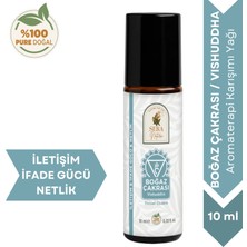 Sera Natura Boğaz Çakrası (Vishuddha) Aromaterapi Yağ Karışımı 10 ml