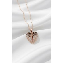 Çekirdek Jewelry 925 Ayar Gümüş Kişiye Özel Kanatlı Kolye
