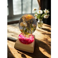 Epoksiresinart Epoksi Tasarım Masa Gece Lambası