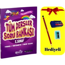 Oscar Yayınları 1.sınıf Tüm Dersler Soru Bankası - Hediyeli ( Kurşun Kalem, Silgi, Kalemtraş )