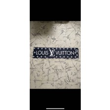 Siyah Beyaz Luıs Vuitton Torpido Havlusu