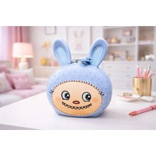 Sarece Home Kilitli Metal Kumbara (Sevimli Mavi Tavşan)