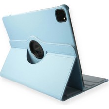 Tuba Toptaş Newface Ipad Pro 11 (2020) Kılıf 360 Tablet Deri Kılıf - Turkuaz