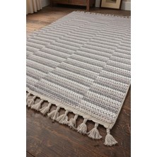 Melaris Halı Grove Yumuşak Örgü Bukle Modern Dokuma Halı Çocuk Oturma Odası Halısı Salon Mutfak Halısı