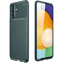 Freedom Storee Samsung Galaxy A36 Kılıf Auto Focus Karbon Kapak - Koyu Yeşil