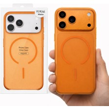 Bubitechh iPhone Manyetik Şeffaf Kılıf – Slim Mat Kasa, Altı Açık Tasarım