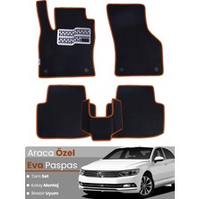 Guerrino Volkswagen Passat B8 (2015-2019) Uyumlu Eva Paspas Tam Set–oto Paspas,araca Özel,su Geçirmez