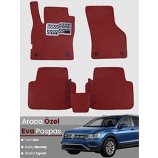 Guerrino Volkswagen Tiguan (2016-2019) Uyumlu Eva Paspas Tam Set–oto Paspas,araca Özel,tam Koruma