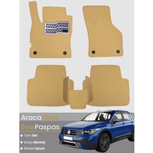 Guerrino Volkswagen Tiguan Allspace (2016-2023) Uyumlu Eva Paspas Tam Set–oto Paspas,araca Özel