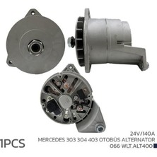 Voltech 066WLT.ALT400 - Alternatör 24V 140A Mercedes 303 304 403 Otobüs