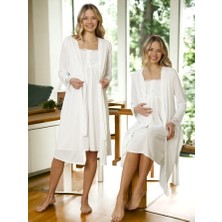 BM Trends Lohusa & Hamile Sabahlık 2' Li Pijama Takımı