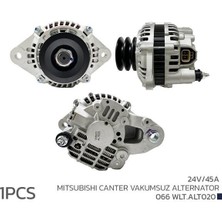 Voltech 066WLT.ALT020 - Alternatör 24V 45A Mıtsubıshı Canter Vakumsuz