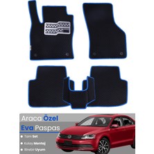 Guerrino Volkswagen Jetta (2011-2018) Uyumlu Eva Paspas Tam Set–oto Paspas,araca Özel,su Geçirmez