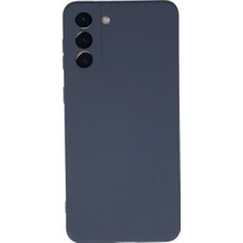 Samsung Galaxy S21 Plus Kılıf Nano Içi Kadife Silikon - Gri