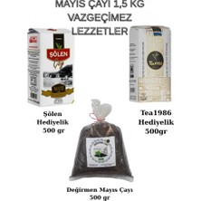 Çaylar Avm Mayıs Çayı Seti TEA1986, Şölen ve Değirmen Çayı 3’lü Ilk Hasat (3 x 500 Gr)