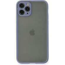 Iphone 11 Pro Kılıf Montreal Silikon Kapak - Gri