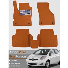 Guerrino Toyota Yaris (2005-2012) Uyumlu Eva Paspas Tam Set–oto Paspas,araca Özel,su Geçirmez