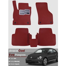 Guerrino Volkswagen Beetle (2012-2019) Uyumlu Eva Paspas Tam Set–oto Paspas,araca Özel,su Geçirmez