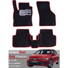 Guerrino Volkswagen Golf 8,5 (2024-2025) Uyumlu Eva Paspas Tam Set–oto Paspas,araca Özel,su Geçirmez