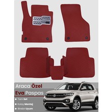 Guerrino Volkswagen T-Cross (2018-2025) Uyumlu Eva Paspas Tam Set–oto Paspas,araca Özel,tam Koruma