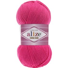 Alize Coton Gold (1 Adet) 149 Fuşya Renk El Örgü Ipliği