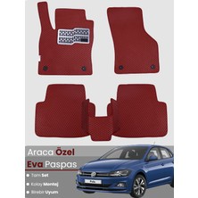 Guerrino Volkswagen Polo (2017-2025) Uyumlu Eva Paspas Tam Set–oto Paspas,araca Özel,tam Koruma