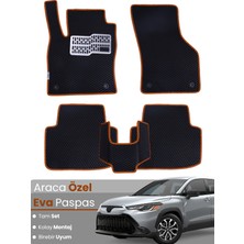 Guerrino Toyota Corolla Cross Hybrid (2021-2025) Uyumlu Eva Paspas Tam Set–oto Paspas