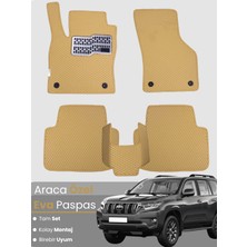 Guerrino Toyota Land Cruiser Prado (2009-2019) Uyumlu Eva Paspas Tam Set–oto Paspas,araca Özel