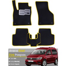 Guerrino Volkswagen Caddy (2011-2020) Uyumlu Eva Paspas Tam Set–oto Paspas,araca Özel,su Geçirmez
