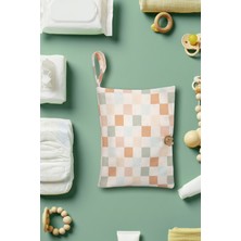 Maison Routine Anne Bebek Bakım Çantası Yenidoğan Alt Açma Değiştirme Düzenleyici Çanta Organizer Gingham