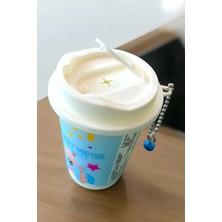 Kokoş Mavi Renk Unicorn Figürlü Anahtarlık Detaylı Kutulu Islak Mendil