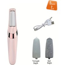 Blooming Plus Şarjlı Elektrikli Ayak Törpüsü –pürüzsüz Topuk Bakım Aleti