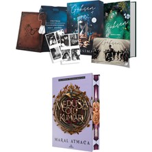 Ephesus Yayınları Gökçen 4 Tek Kitaplık Hediyeli Kutulu Set Ciltli ve Medusa'nın Ölü Kumları 3 Ciltli Yan Boyalı