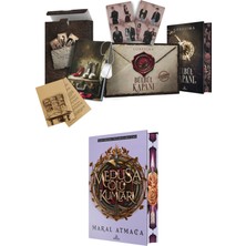 Ephesus Yayınları Bülbül Kapanı 4 Tek Kitaplık Hediyeli Kutu ve Medusa'nın Ölü Kumları 3 Ciltli Yan Boyalı