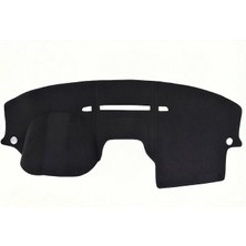 Otohousse Ford Transit 2014-2018 Uyumlu 3D Torpido Halısı Koruyucu Örtü Siyah