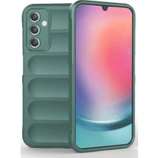 Freedom Storee Samsung A36 Kılıf Optimum Silikon - Koyu Yeşil