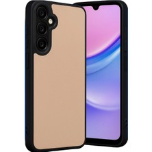 Freedom Storee Samsung Galaxy M15 Kılıf Aras Deri Kapak - Pudra