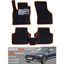 Guerrino Volvo V60 (2018-2025) Uyumlu Eva Paspas Tam Set–oto Paspas,araca Özel,tam Koruma,kolay Temizlik
