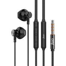 Gfc Life Store Jack Girişli Mikrofonlu Kablolu Kulak Içi Kulaklık Metal