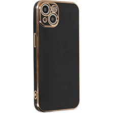 Iphone 14 Plus Kılıf Volet Silikon - Siyah