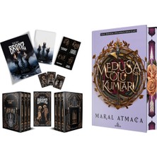 Guardian Yayınları Bronz Serisi 3 Kitaplık Hediyeli Kutu ve Medusa'nın Ölü Kumları 3 Ciltli Yan Boyalı