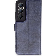 Realme C65 Kılıf Trend S Plus Kapaklı Kılıf - Lacivert